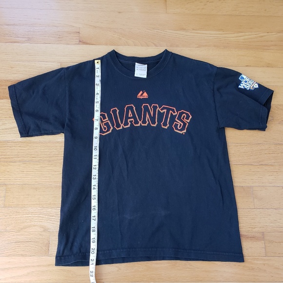 Giants Buster Posey World Series Shirt Kids Medium - Picture 3 of 7